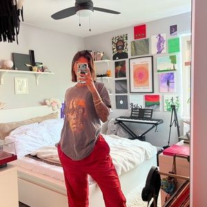 travis scott merch from Rihannas concert size S men’s